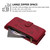 iPhone 17 Pro Butterfly Love Flower Multi-card Zipper Wallet Leather Phone Case - Wine Red