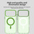 iPhone 17 Pro Candy Magsafe PC Hybrid TPU Phone Case - Green iPhone 17 Pro Candy Magsafe PC Hybrid TPU Phone Case - Green