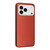 iPhone 17 Pro Carbon Fiber Texture Flip Leather Phone Case - Brown