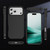 iPhone 17 Pro Carbon Fiber Texture Skin-feel MagSafe Phone Case - Black
