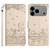 iPhone 17 Pro Cat Embossing Pattern Leather Phone Case with Lanyard - Beige iPhone 17 Pro Cat Embossing Pattern Leather Phone Case with Lanyard - Beige