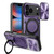 iPhone 17 Pro CD Texture Sliding Camshield Magnetic Holder Phone Case - Purple