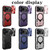 iPhone 17 Pro CD Texture Sliding Camshield Magnetic Holder Phone Case - Red