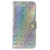iPhone 17 Pro Colorful Magnetic Buckle Leather Phone Case - Silver