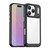 iPhone 17 Pro Colorful Series Acrylic + TPU Phone Case - Black iPhone 17 Pro Colorful Series Acrylic + TPU Phone Case - Black