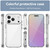 iPhone 17 Pro Colorful Series Acrylic + TPU Phone Case - Transparent