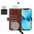 iPhone 17 Pro Crazy Horse Top Layer Cowhide Leather Phone Case - Brown