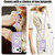 iPhone 17 Pro Crossbody Flower Pattern Leather Phone Case - Purple