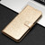 iPhone 17 Pro Daisy Embossed Leather Phone Case - Gold