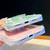 iPhone 17 Pro Diamond Glitter Diamond Round Holder Phone Case - Transparent Stars