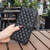 iPhone 17 Pro Diamond Lattice Wallet Flip Leather Phone Case - Black