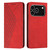 iPhone 17 Pro Diamond Splicing Skin Feel Magnetic Leather Phone Case - Red