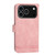 iPhone 17 Pro Dierfeng Dream Line TPU Hybrid PU Leather Phone Case - Pink