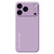 iPhone 17 Pro Do As You Wish A1440 Fine Hole Straight Edge Silicone Phone Case - Purple