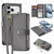 iPhone 17 Pro DUX DUCIS Lawa Series 2 in 1 Wallet Zipper Detachable MagSafe Phone Case with Lanyard - Grey