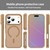 iPhone 17 Pro Fanying Series PC Hybrid TPU Translucent Frosted MagSafe Phone Case - Desert Gold