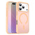 iPhone 17 Pro Fanying Series PC Hybrid TPU Translucent Frosted MagSafe Phone Case - Rouge Powder