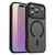 iPhone 17 Pro Fanying Series PC Hybrid TPU Translucent Frosted MagSafe Phone Case - Translucent Black iPhone 17 Pro Fanying Series PC Hybrid TPU Translucent Frosted MagSafe Phone Case - Translucent Black