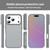 iPhone 17 Pro Fanying Series PC Hybrid TPU Translucent Frosted Phone Case - Silver Grey