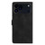 iPhone 17 Pro Flower Butterfly Embossing Pattern Leather Phone Case - Black iPhone 17 Pro Flower Butterfly Embossing Pattern Leather Phone Case - Black