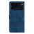 iPhone 17 Pro Flower Butterfly Embossing Pattern Leather Phone Case - Blue iPhone 17 Pro Flower Butterfly Embossing Pattern Leather Phone Case - Blue