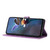 iPhone 17 Pro Flower Embossing Pattern Leather Phone Case - Purple