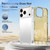 iPhone 17 Pro Four-corner Shockproof Acrylic +TPU Phone Case - Transparent