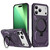 iPhone 17 Pro Frosted MagSafe Holder Phone Case - Purple iPhone 17 Pro Frosted MagSafe Holder Phone Case - Purple