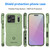 iPhone 17 Pro Full Coverage Shockproof TPU Phone Case - Green