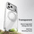 iPhone 17 Pro Gear 360 Rotation MagSafe Holder Phone Case - Transparent
