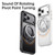 iPhone 17 Pro Gear 360 Rotation MagSafe Holder Phone Case - Transparent