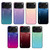 iPhone 17 Pro Gradient Color Glass Phone Case - Pink Purple