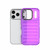 iPhone 17 Pro High Transparency TPU Hybrid PC Airbag Phone Case - Transparent Purple