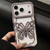 iPhone 17 Pro Hollow Butterfly Electroplating TPU Phone Case - Rose Gold
