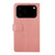 iPhone 17 Pro HT01 Y-shaped Pattern Flip Leather Phone Case - Pink