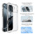 iPhone 17 Pro imak Shockproof Airbag TPU Phone Case - Transparent iPhone 17 Pro imak Shockproof Airbag TPU Phone Case - Transparent