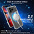 iPhone 17 Pro IMAK Space Shield PC + TPU Airbag Shockproof MagSafe Phone Case - Transparent