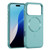 iPhone 17 Pro Imitation Original CD Texture Magsafe PC Hybrid TPU Phone Case - Light Blue