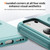 iPhone 17 Pro Imitation Original CD Texture Magsafe PC Hybrid TPU Phone Case - Light Blue