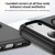 iPhone 17 Pro Imitation Original Magsafe PC Hybrid TPU Phone Case - Black