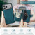 iPhone 17 Pro JEEHOOD J01 Retro Magnetic Detachable Wallet Phone Case - Blue
