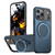 iPhone 17 Pro Kalebol Magnetic MagSafe Rotation Holder PC Phone Case - Blue