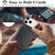 iPhone 17 Pro Kalebol Slim MagSafe Ring Magnetic Card Bag Leather Phone Case - Black