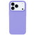 iPhone 17 Pro Kalebol Solid Color Simple All-inclusive Liquid Silicone Phone Case - Purple