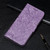 iPhone 17 Pro Lace Flower Embossing Flip Leather Phone Case - Purple