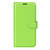 iPhone 17 Pro Litchi Texture Horizontal Flip Leather Phone Case with Holder - Green