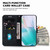iPhone 17 Pro Little Tiger Embossed Leather Phone Case - Black