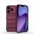 iPhone 17 Pro Magic Shield TPU + Flannel Phone Case - Wine Red iPhone 17 Pro Magic Shield TPU + Flannel Phone Case - Wine Red