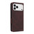iPhone 17 Pro Magnetic Clasp Leather Phone Case - Brown iPhone 17 Pro Magnetic Clasp Leather Phone Case - Brown