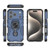 iPhone 17 Pro Metal Kickstand TPU Hybrid PC Phone Case - Blue